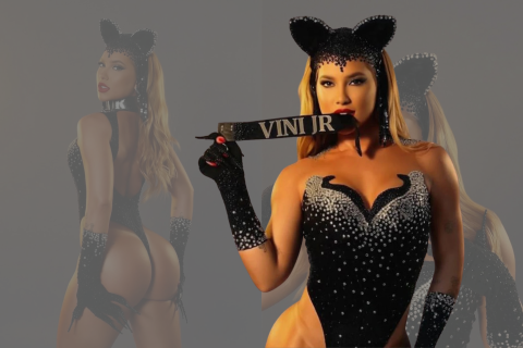 Девушка Винисиуса Жуниора снялась в откровенной фотосессии