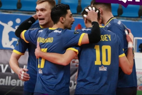 Высшая лига Азербайджана по волейболу: "Азеррейл" переиграл "Гянджляр" - ОБНОВЛЕНО