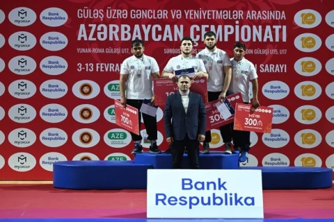 Azərbaycan çempionatı: Sərbəst güləşdə ilk medalçılar müəyyənləşib