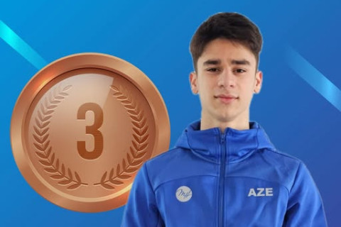 Азербайджанский каратист завоевал "бронзу" на чемпионате Европы