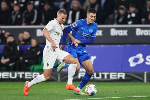 "Байер" в гостях сыграл вничью с "Боруссией" из Менхенгладбаха в Бундеслиге - ОБНОВЛЕНО - ВИДЕО