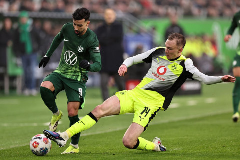 Дортмундская "Боруссия" победила "Вольфсбург" благодаря голу Гирасси