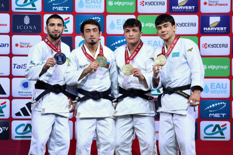 Азербайджанский дзюдоисты завоевали две медали турнира Большого шлема - ОБНОВЛЕНО