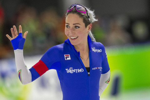 Итальянка установила олимпийский рекорд в конькобежном спорте