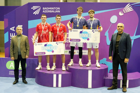 В Баку завершился международный турнир по бадминтону - ФОТО