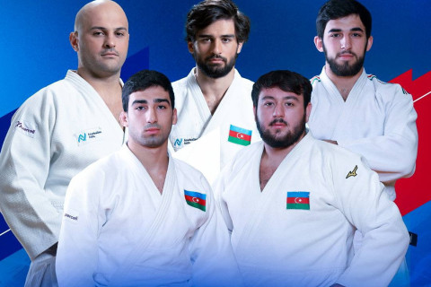 Пять азербайджанских дзюдоистов поборются за медали в Париже