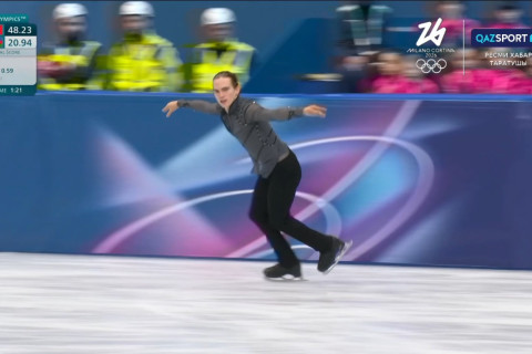 Азербайджанский фигурист занял последнее место на Олимпиаде - ОБНОВЛЕНО - ВИДЕО