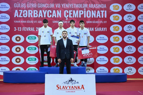 В Гяндже определились призеры чемпионата Азербайджана по борьбе