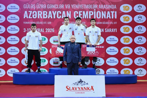 В Гяндже определились призеры чемпионата Азербайджана по борьбе