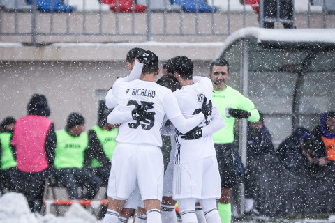 "Карабах" унес три очка со "снежного" стадиона "Шамахы" на последних минутах  - ОБНОВЛЕНО + ФОТО