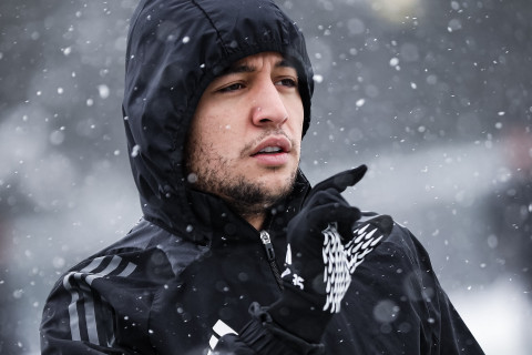 "Карабах" унес три очка со "снежного" стадиона "Шамахы" на последних минутах  - ОБНОВЛЕНО + ФОТО