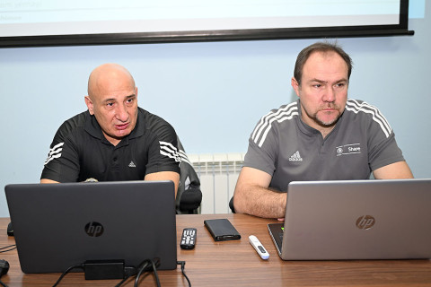 AFFA-da qapıçılar üzrə UEFA A kateqoriyalı məşqçi kursunun dördüncü mərhələsi keçirilib - FOTO