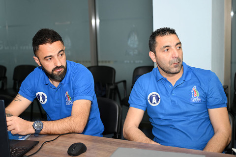 AFFA-da qapıçılar üzrə UEFA A kateqoriyalı məşqçi kursunun dördüncü mərhələsi keçirilib - FOTO