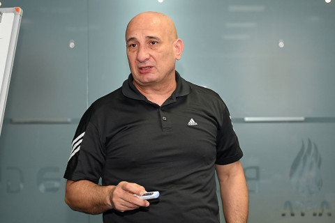 AFFA-da qapıçılar üzrə UEFA A kateqoriyalı məşqçi kursunun dördüncü mərhələsi keçirilib - FOTO