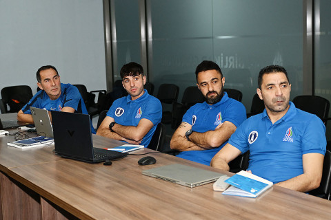 AFFA-da qapıçılar üzrə UEFA A kateqoriyalı məşqçi kursunun dördüncü mərhələsi keçirilib - FOTO