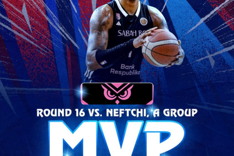 Azərbaycan Basketbol Liqasında XVI turun ən dəyərli oyunçuları açıqlandı - FOTO