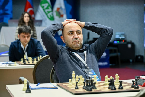 Состоялись вторые партии 1/16 финала чемпионата Азербайджана по шахматам