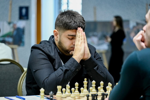 Состоялись вторые партии 1/16 финала чемпионата Азербайджана по шахматам