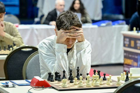 Состоялись вторые партии 1/16 финала чемпионата Азербайджана по шахматам