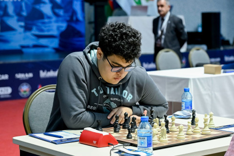 Состоялись вторые партии 1/16 финала чемпионата Азербайджана по шахматам