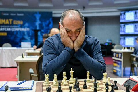 Состоялись вторые партии 1/16 финала чемпионата Азербайджана по шахматам