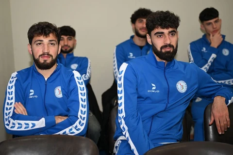 Игрокам азербайджанских клубов напомнили о борьбе с договорными матчами - ФОТО