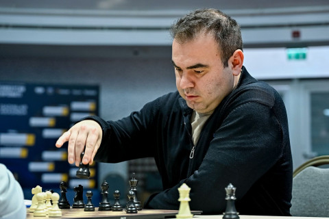 Şahmat üzrə Azərbaycan çempionatında 1/8 final mərhələsinin ilk partiyaları keçirilib - FOTO