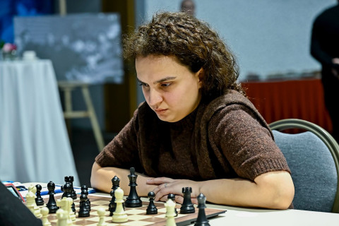 Şahmat üzrə Azərbaycan çempionatında 1/8 final mərhələsinin ilk partiyaları keçirilib - FOTO