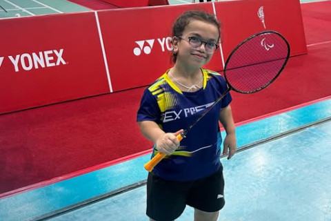 Азербайджанская парабадминтонистка победила соперницу из Кении