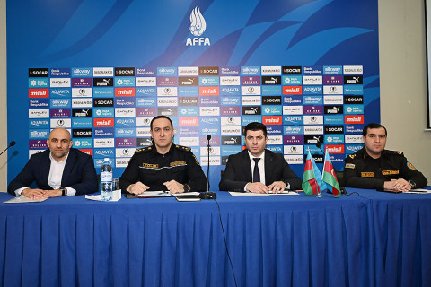 AFFA tərəfindən Premyer Liqa və Birinci Liqa klublarının təhlükəsizlik üzrə məsul şəxsləri üçün seminar keçirilib - FOTO