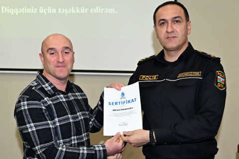 AFFA tərəfindən Premyer Liqa və Birinci Liqa klublarının təhlükəsizlik üzrə məsul şəxsləri üçün seminar keçirilib - FOTO