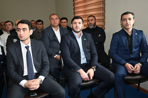 AFFA tərəfindən Premyer Liqa və Birinci Liqa klublarının təhlükəsizlik üzrə məsul şəxsləri üçün seminar keçirilib - FOTO