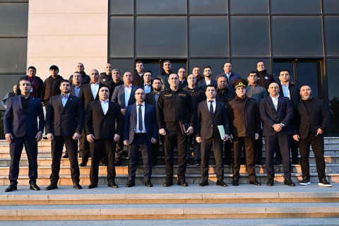 AFFA tərəfindən Premyer Liqa və Birinci Liqa klublarının təhlükəsizlik üzrə məsul şəxsləri üçün seminar keçirilib - FOTO