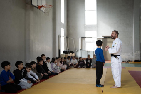 “Cüdo məktəblərdə” layihəsi Bakı məktəblərində davam etdirilir - FOTO