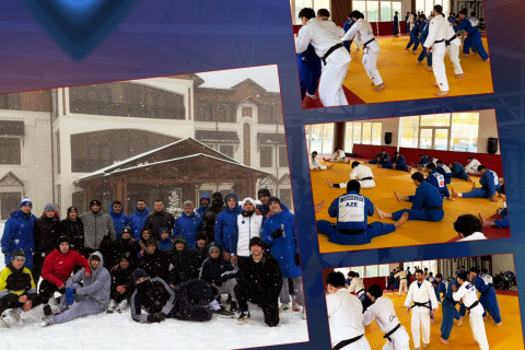 Сборная Азербайджана U21 по дзюдо проводит сборы в Шамахы