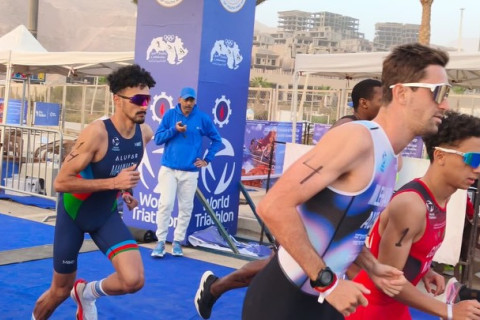 Millimiz Misirdən medalla qayıdır - FOTO