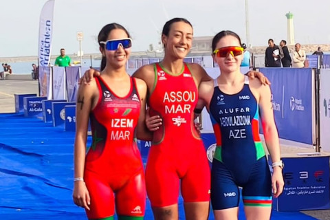 Millimiz Misirdən medalla qayıdır - FOTO