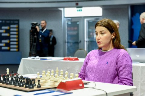 Шахрияр Мамедъяров выиграл первую партию 1/4 финала чемпионата Азербайджана - ФОТО