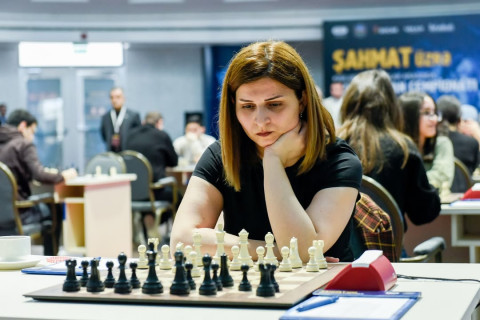 Шахрияр Мамедъяров выиграл первую партию 1/4 финала чемпионата Азербайджана - ФОТО