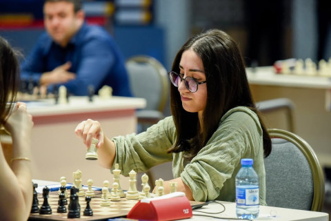 Шахрияр Мамедъяров выиграл первую партию 1/4 финала чемпионата Азербайджана - ФОТО