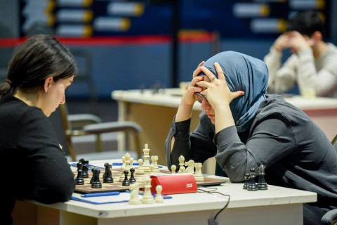 Шахрияр Мамедъяров выиграл первую партию 1/4 финала чемпионата Азербайджана - ФОТО