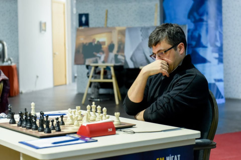 Шахрияр Мамедъяров выиграл первую партию 1/4 финала чемпионата Азербайджана - ФОТО