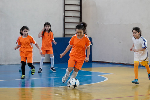 AFFA UEFA ilə birlikdə məktəbli qızlar arasında turnir keçirib - FOTO