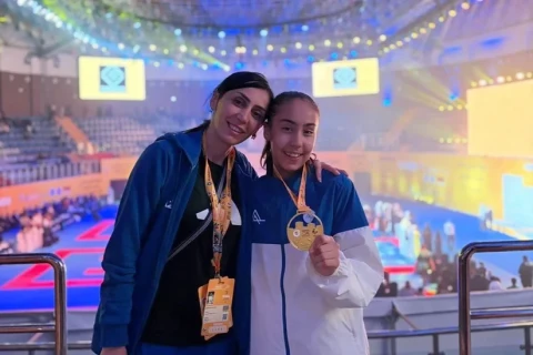 Azərbaycan karateçisi Gənclər Liqası turnirində qızıl medala sahib olub - FOTO