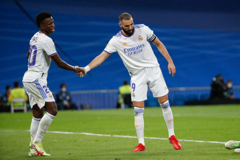 Винисиус признался, что многому научился у Бензема