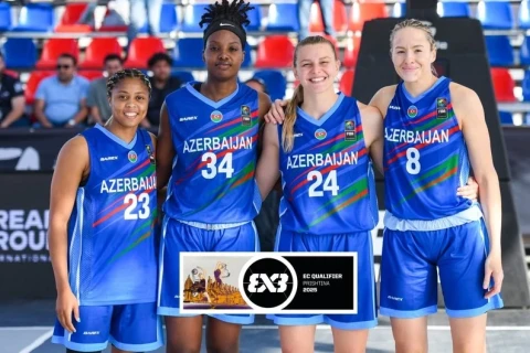 Сборная Азербайджана по баскетболу 3х3 впервые сыграет в Кубке чемпионов ФИБА