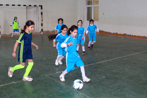 “Məktəbli Qızlar” turnirində Lənkəran zonasında qrup mərhələsi başa çatıb - FOTO