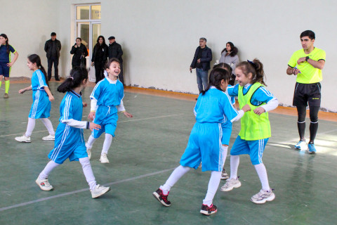 “Məktəbli Qızlar” turnirində Lənkəran zonasında qrup mərhələsi başa çatıb - FOTO