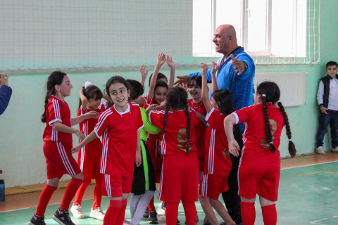 “Məktəbli Qızlar” turnirində Lənkəran zonasında qrup mərhələsi başa çatıb - FOTO