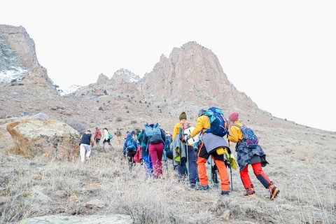 60 альпинистов поднялись на Хачадаг в память о жертвах Ходжалы